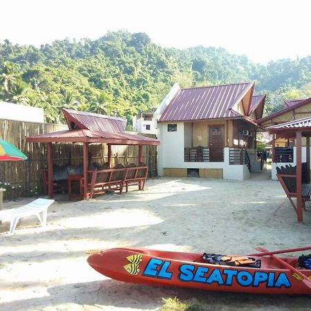 El Seatopia Beach Cottages El Nido Dış mekan fotoğraf